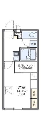 レオパレスサンハイムIIの物件間取画像